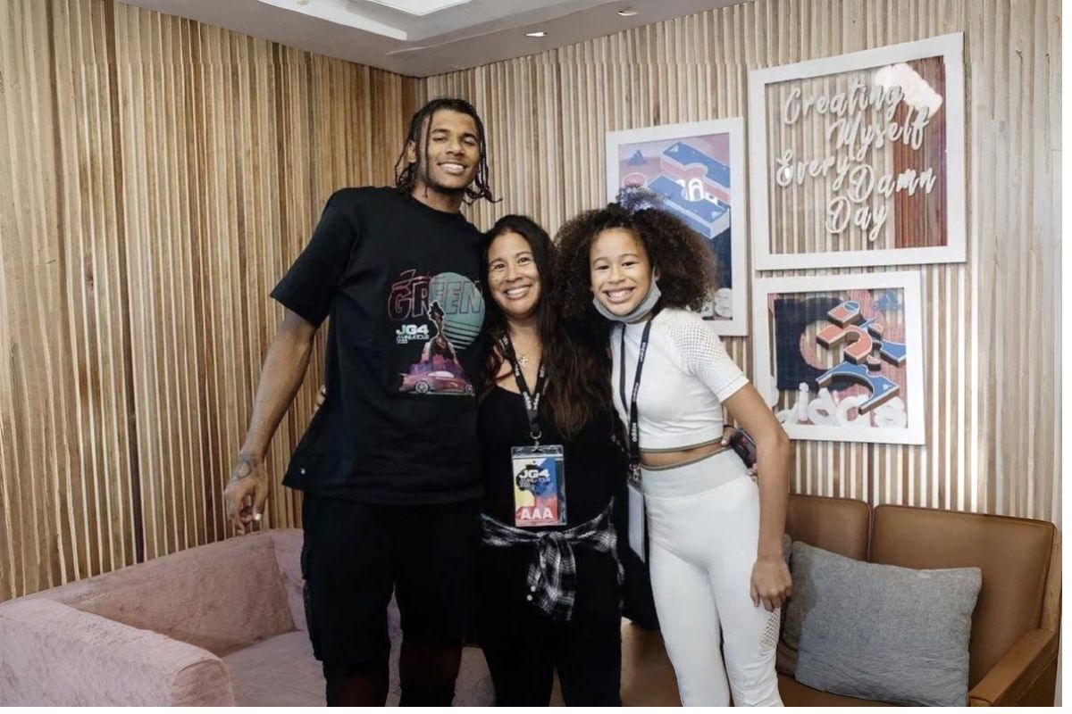 Bree Purganan Jalen Green mother