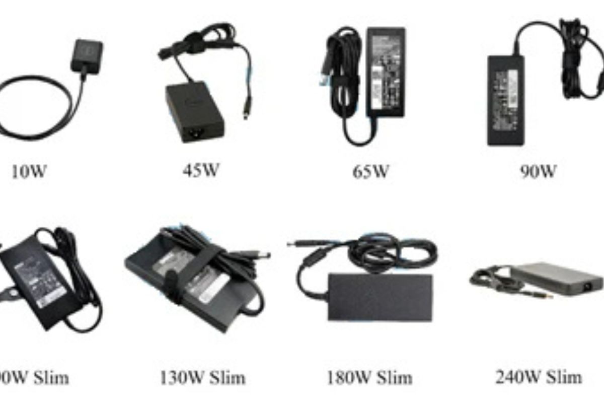 types of laptop chargers